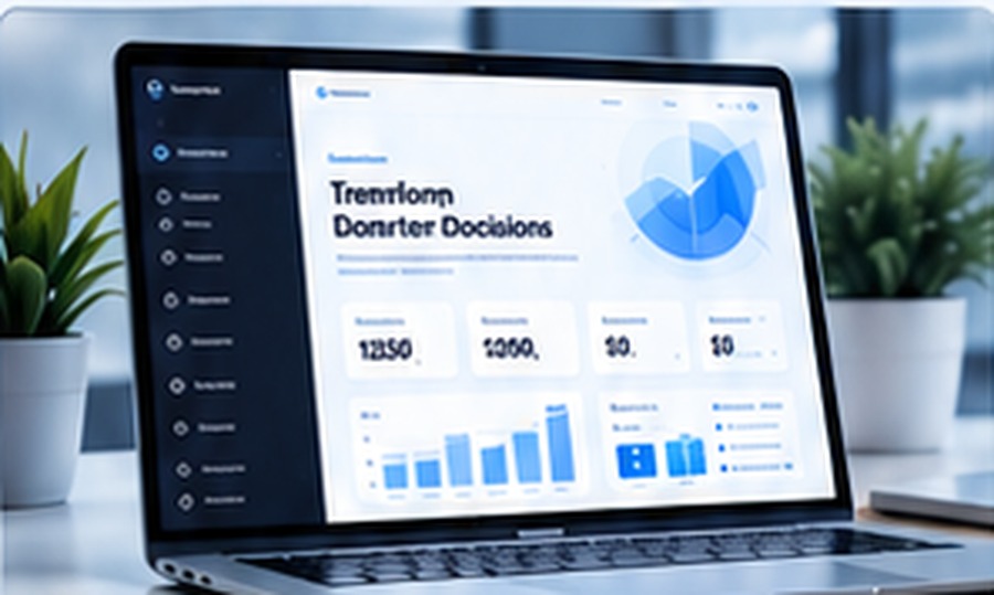 Azhan Data Studio analytics dashboard preview