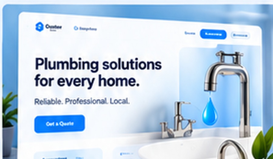Plumbing website demo preview